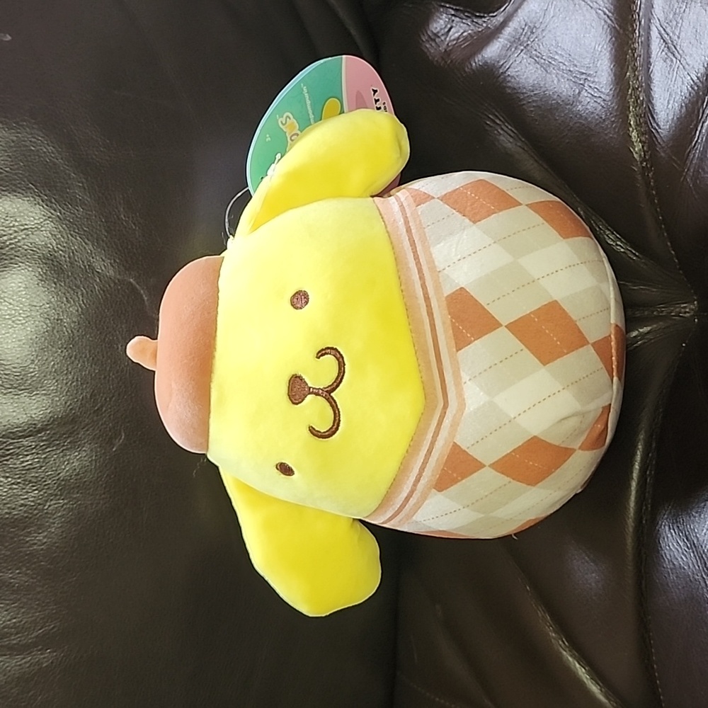 Brand new Sanrio Hello Kitty and Friends Pompompurin Squishmallows Pillow